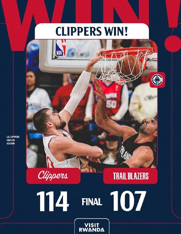 快船114-107开拓者