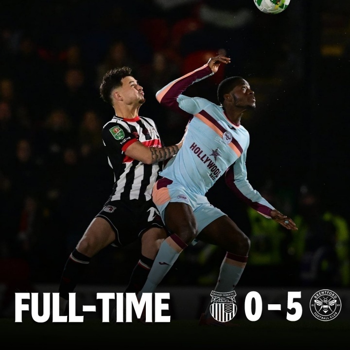 格林斯比0-5布伦特福德