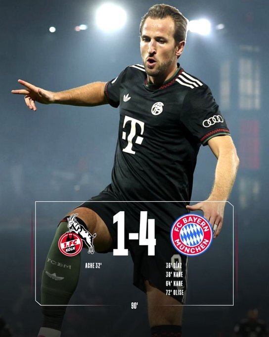 拜仁4-1逆转科隆