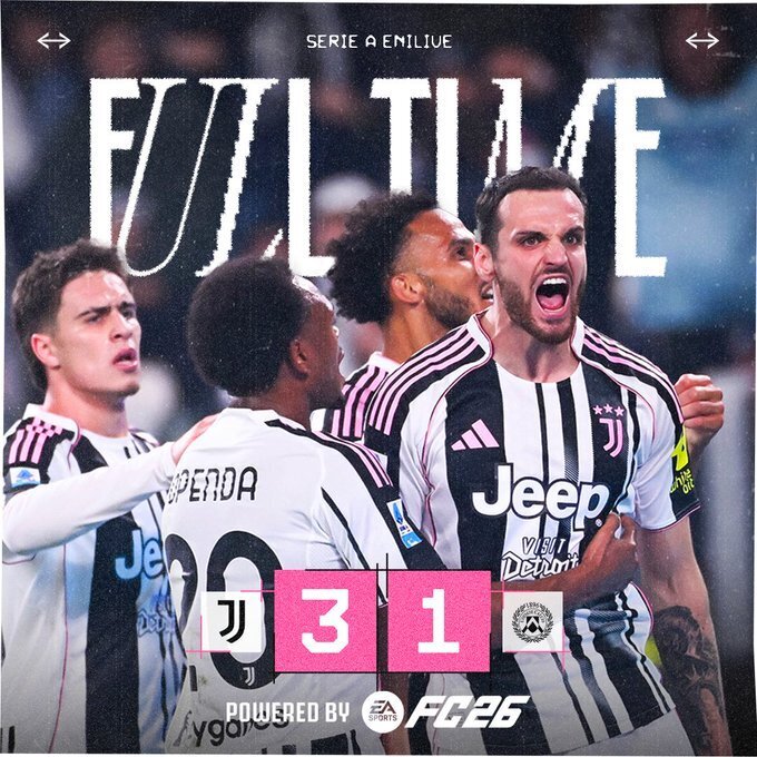 尤文3-1乌迪内斯