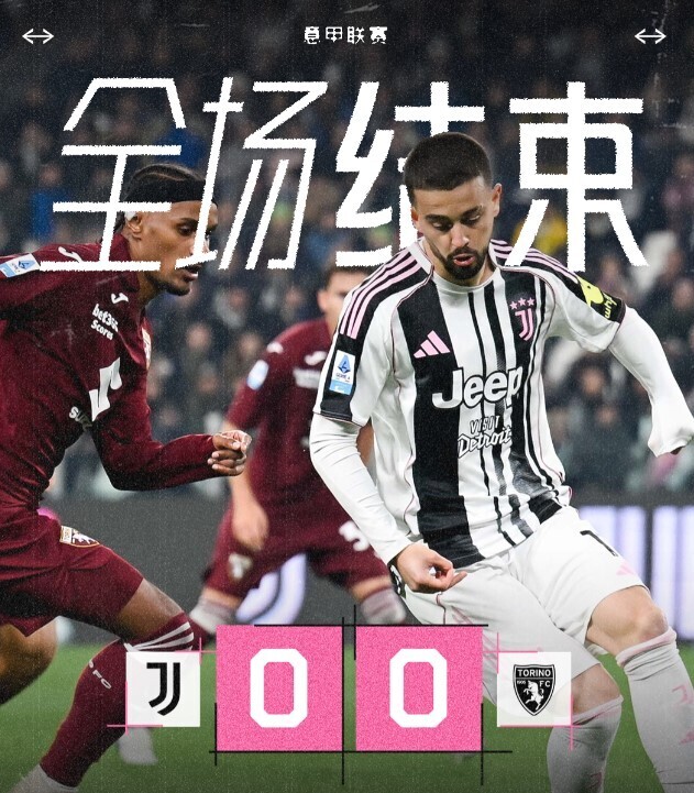 尤文图斯0-0都灵