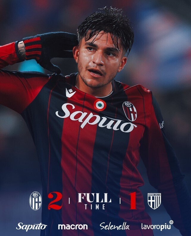 博洛尼亚2-1帕尔马