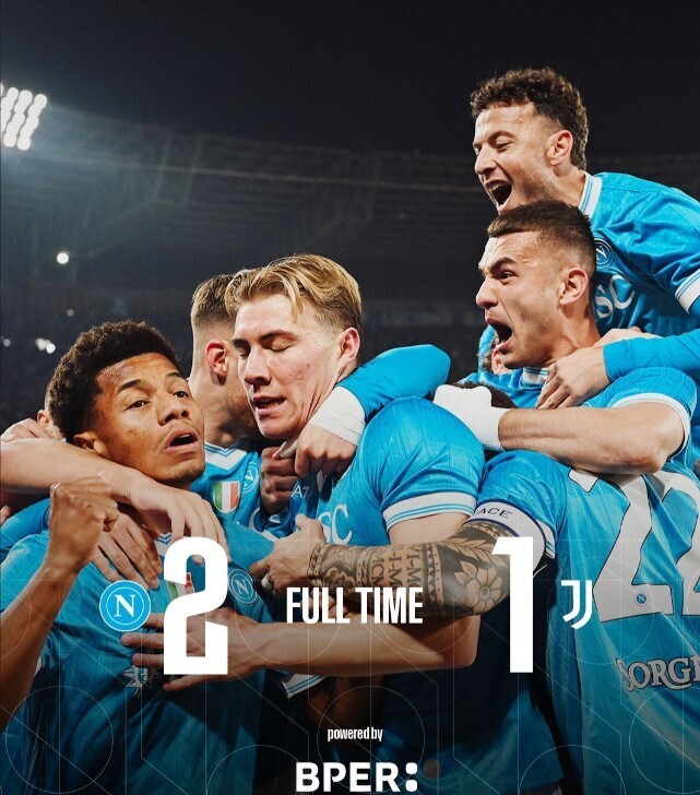 那不勒斯2-1尤文图斯