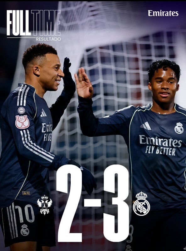 皇马3-2塔拉维亚